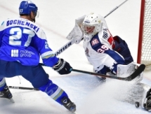 Фоторепортаж с матча КХЛ «Барыс» — «Торпедо» 1:3