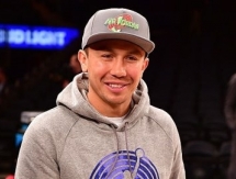 Фоторепортаж с посещения Головкиным матча НБА в Нью-Йорке