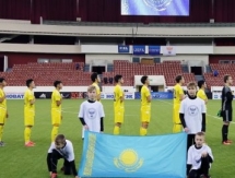 Фоторепортаж c матча Мемориала Гранаткина-2017 Казахстан — Азербайджан 2:2