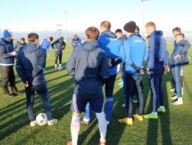 Фоторепортаж с вечерней тренировки «Окжетпеса» 