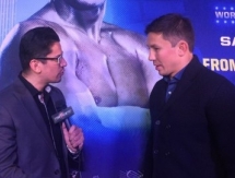 Фоторепортаж со встречи Головкина с обозревателями бокса в Лос-Анджелесе