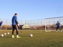 Видео тренировки «Акжайыка» 12 января 