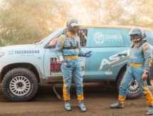 Экипаж Astana Motorsports вытащил конкурентов из феш-феша