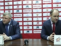 Видео послематчевой пресс-конференции игры ВХЛ «Торпедо» — «Ижсталь» 1:2 Б