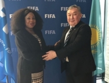 Аубакиров встретился с генеральным секретарем ФИФА