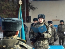 Триумфаторы Рио Баландин и Рахимов приняли военную присягу