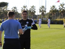 Фоторепортаж с товарищеского матча «Иртыш» — «Славия» 1:3