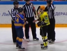 Видеообзор матча ВХЛ «Химик» — «Сарыарка» 1:4