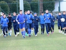 Фоторепортаж с вечерней тренировки «Окжетпеса»