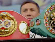 Видеосюжет с пресс-конференции боя Головкин — Джейкобс в Нью-Йорке от НВО