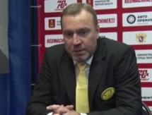 Видео послематчевой пресс-конференции игры ВХЛ ТХК — «Сарыарка» 2:4