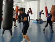 Видео с тренировки «Астана Арланс»