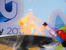 Президент РК открыл Эстафету Огня зимней Универсиады-2017