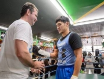 Хусаинов и Джукембаев провели открытую тренировку