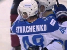 Видео шайб матча КХЛ «Динамо» Рига — «Барыс» 2:3