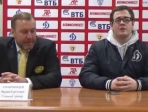 Видео послематчевой пресс-конференции игры ВХЛ «Динамо» Балашиха — «Сарыарка» 3:0