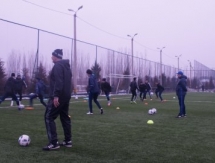 Дубль «Астаны» провел первую тренировку в Шымкенте 