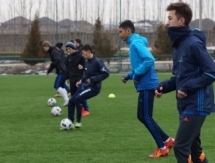 Фоторепотаж с тренировки дубля «Астаны» в Шымкенте