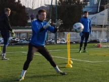 Фоторепортаж с вечерней тренировки «Астаны-U21» в Шымкенте