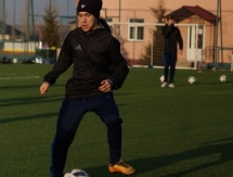 Фоторепортаж с вечерней тренировки «Астаны-U21» в Шымкенте