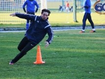 Фоторепортаж с вечерней тренировки «Окжетпеса» 2 февраля