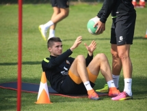 Фоторепортаж с утренней тренировки «Кайрата»