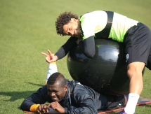 Фоторепортаж с утренней тренировки «Кайрата»