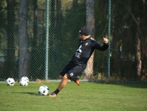 Фоторепортаж с утренней тренировки «Кайрата»