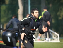 Фоторепортаж с утренней тренировки «Кайрата»