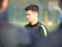 Фоторепортаж с утренней тренировки «Кайрата»