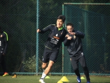 Фоторепортаж с утренней тренировки «Кайрата»