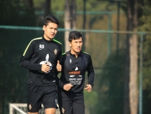 Фоторепортаж с утренней тренировки «Кайрата»