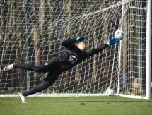 Фоторепортаж с утренней тренировки «Кайрата»