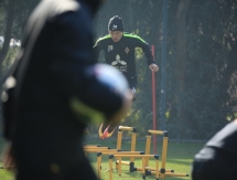 Фоторепортаж с утренней тренировки «Кайрата»