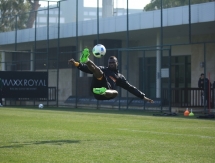 Фоторепортаж с утренней тренировки «Кайрата»