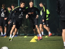 Фоторепортаж с утренней тренировки «Кайрата»