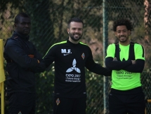 Фоторепортаж с утренней тренировки «Кайрата»