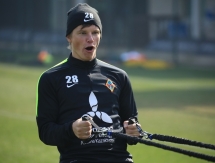 Фоторепортаж с утренней тренировки «Кайрата»