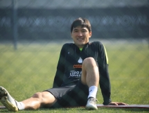 Фоторепортаж с утренней тренировки «Кайрата»