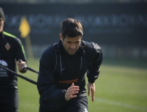 Фоторепортаж с утренней тренировки «Кайрата»