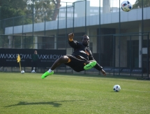 Фоторепортаж с утренней тренировки «Кайрата»