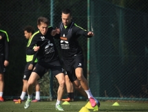 Фоторепортаж с утренней тренировки «Кайрата»