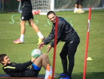 Фоторепортаж с утренней тренировки «Кайрата»