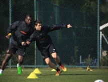 Фоторепортаж с утренней тренировки «Кайрата»