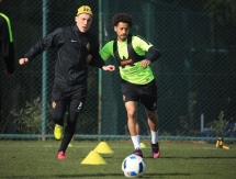 Фоторепортаж с утренней тренировки «Кайрата»