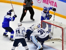Фоторепортаж с матча КХЛ «Барыс» — «Динамо» Минск 5:1