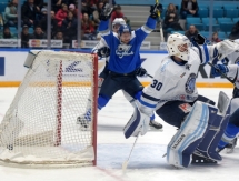 Фоторепортаж с матча КХЛ «Барыс» — «Динамо» Минск 5:1