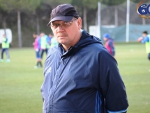 Фоторепортаж с вечерней тренировки «Окжетпеса»