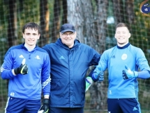 Фоторепортаж с вечерней тренировки «Окжетпеса»