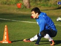 Фоторепортаж с вечерней тренировки «Окжетпеса»